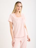 Pijama Camisero Corto Largo