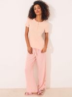 Polera Manga Corta Canalé