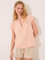 Pijama Manga Corta Algodón Cuadros