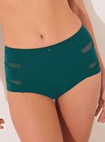 Calzón Alto Clásico Microfibra y Tul