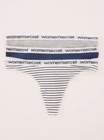 Pack 3 Colaless Algodón Mix Prints Logo