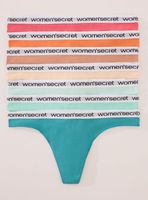 Pack 7 Colaless Algodón Logo