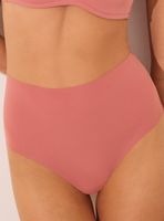 Calzón Alto Clásico Microfibra Rosa