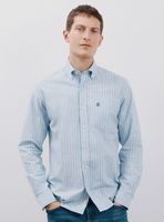 Camisa Estampado Rayas Oxford