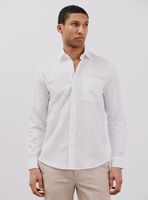 Camisa Lisa Lino Algodón