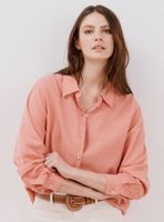 Camisa Vaquera Tencel Pliegue