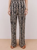 Pantalón de Punto Estampado