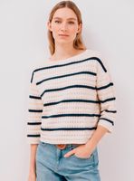 Sweater Rayas Bicolor