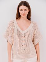 Sweater Punto Calado Figuras