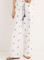 Pantalón de Raya Goma en Cintura