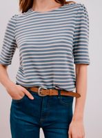 Polera Estructura Rayas