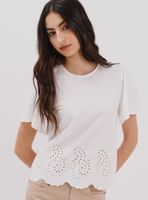 Polera Figuras Bordada