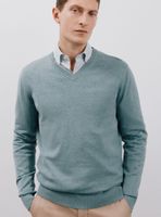 Sweater Algodón Cuello Básico Algodón