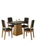 Juego de Comedor Barbi Rectangular 4 Sillas