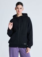 Polerón con Capucha Interior Sin Felpa