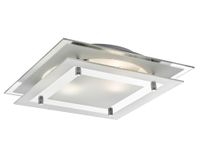 Plafón E27 x 2 Square Abitare