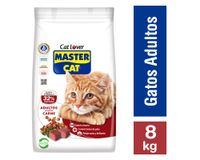 Alimento gato 8 kg Premium carne Master Cat