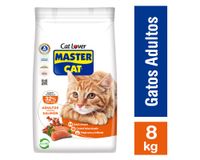 Alimento gato 8 kg Premium salmón sardinas Master Cat