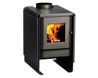 Calefactor a leña 7.3 KW Eco 350 negro