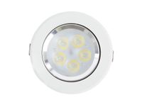 Foco 1L LED 11 cm luz fría blanco Drl