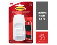 Gancho adhesivo Jumbo blanco Command.
