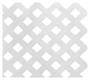 Treillage privacy 122x244 m blanco Dvp