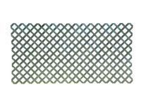 Treillage regular 1,22x2,44 m verde oscuro Dvp