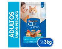 Alimento gato 3 kg pescado Cat Chow