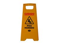 Señalética piso húmedo amarillo All clean