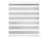 Cortina roller zebra 180x250 cm gris Cotidiana