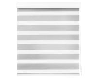 Cortina roller zebra 120x165 cm gris Cotidiana