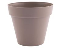 Maceta 25 cm Capri taupe