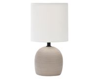 Lámpara sobremesa 1L E27 concreto beige Abitare