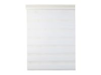 Cortina roller zebra 140x250 cm blanco Cotidiana