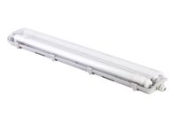 Equipo estanco 2L LED 66cm blanco/gris Drl