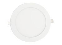 Panel LED empotrado 6W luz cálida 12 cm ByP