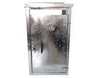 Gabinete galvanizado 12-15 litros con toldo, 0,4 mm Aceros de la Rivera