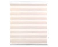 Cortina roller zebra 150x165 cm textura beige