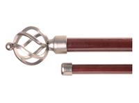 Set barra 1.50 m 19/28mm chocolate Metalhsa