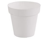 Macetero 16 cm Capri blanco