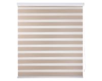 Cortina roller zebra 150x165 cm beige Cotidiana