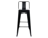 Silla bar acero Spot cooper negro