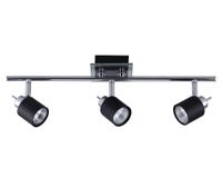 Spot 3L GU10 Altaír negro Abitare