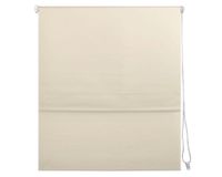 Cortina roller doble blackout 100x165 cm liso beige Cotidiana