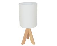 Lámpara sobremesa 1L E27 Biham lisa Abitare