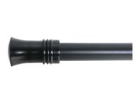 Barra extensible 120/210 cm tope negro Cotidiana