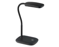 Lámpara escritorio LED 280 lúmenes Kozma touch negro Abitare