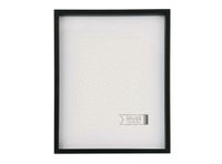 Marco foto paspartú 20x25 cm Box negro Cotidiana