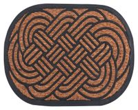 Limpiapiés coco 45x75 cm ovalado Cotidiana