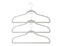 Colgador engomado gris 3 unidades